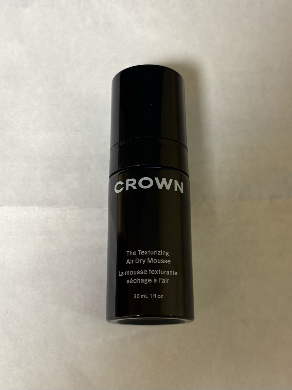 Crown Texturizing Air Dry Mousse - Black